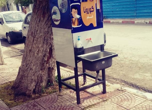 Des lavabos mobiles dans la ville de Tissemsilt