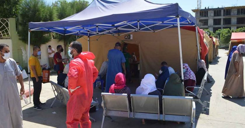fonctionnement de l’hôpital Soeurs Bedj de Chlef en temps de pandémie : Le précieux apport de la société civile