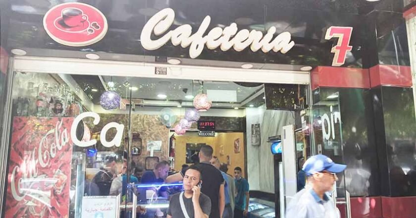Un café bien serré au numéro 7