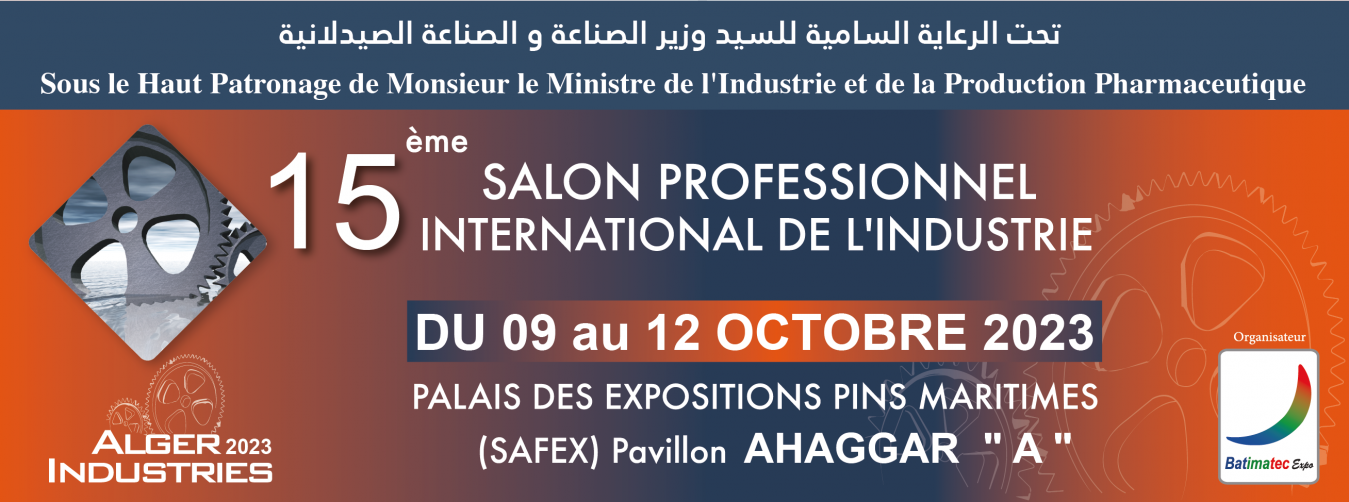 Salon d’Alger-Industries : participation de plus de 75 exposants
